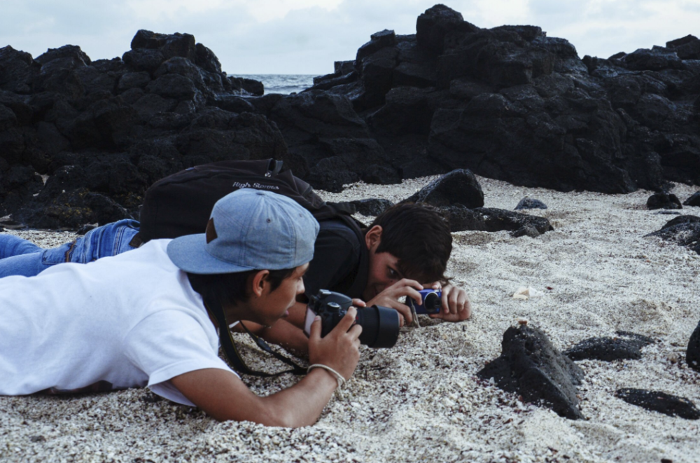 Figure 5. Practicum at La Ratonera beach. Photo: Diego Bermeo